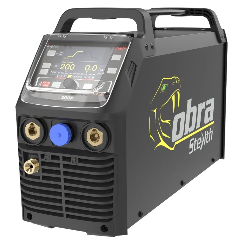 Stealth Cobra 200P LCD PFC MV TIG Welding Machine