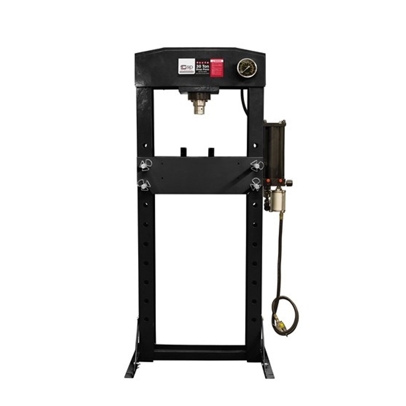 SIP 03695 30 Ton Shop Press (Manual/Pneumatic)