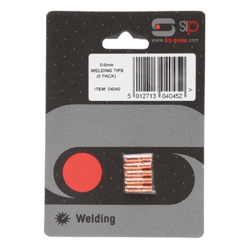 SIP 04040 0.6mm Welding Tips (5 Pack)