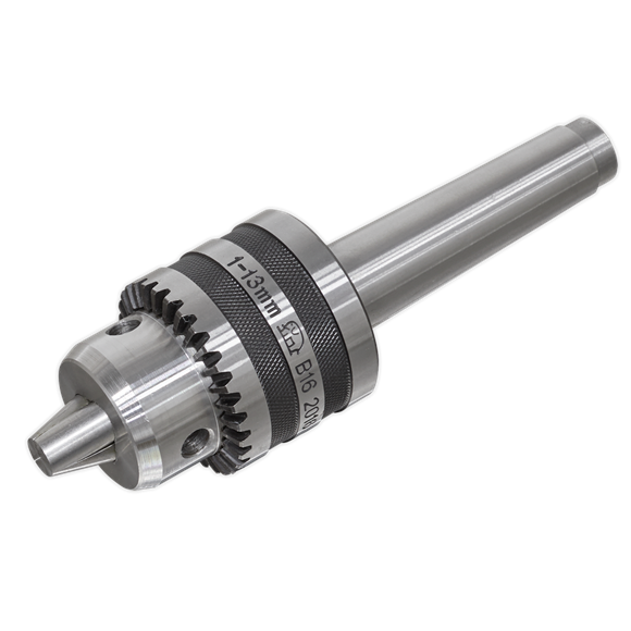 Sealey SM27TSC Tailstock Chuck 13mm & Arbor MT3