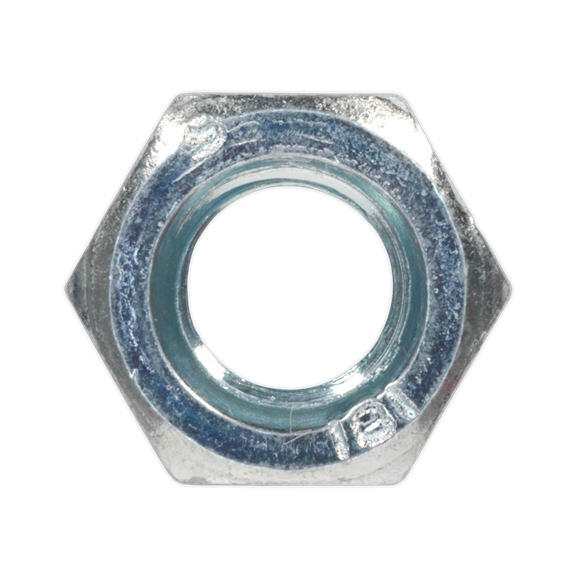 Sealey SN8 Steel Nut DIN 934 - M8 - Pack of 100