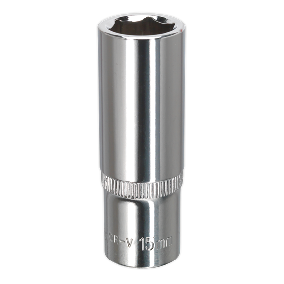 Sealey SP3815D WallDrive® Socket 15mm Deep 3/8