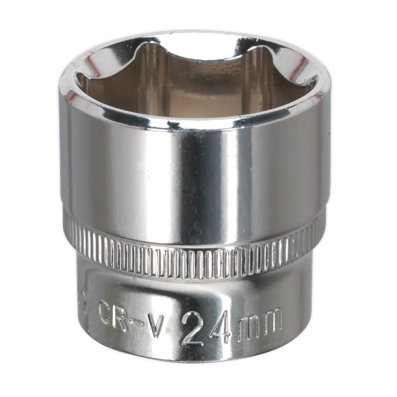 Sealey SP3824 WallDrive® Socket 24mm 3/8