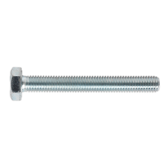 Sealey SS1080 HT Setscrew M10 x 80mm 8.8 Zinc Pack of 25