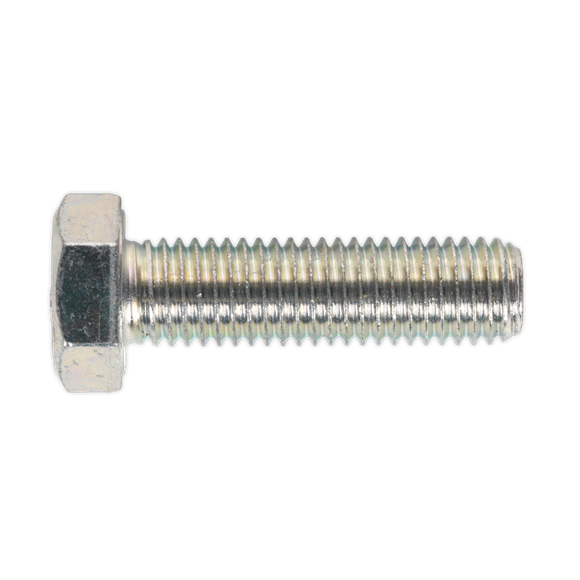 Sealey SS1450 HT Setscrew M14 x 50mm 8.8 Zinc Pack of 10