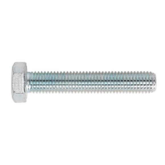 Sealey SS1480 HT Setscrew M14 x 80mm 8.8 Zinc Pack of 10