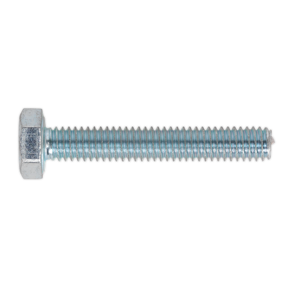 Sealey SS425 HT Setscrew M4 x 25mm 8.8 Zinc Pack of 50