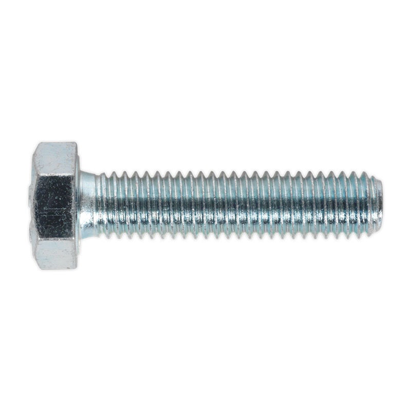 Sealey SS835 HT Setscrew M8 x 35mm 8.8 Zinc Pack of 50