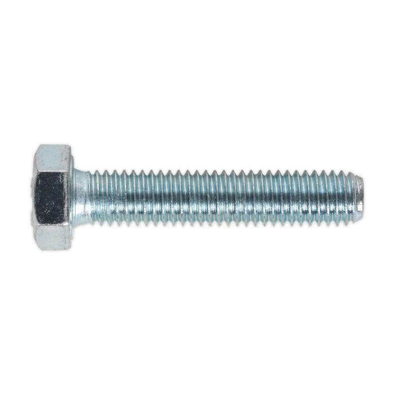 Sealey SS840 HT Setscrew M8 x 40mm 8.8 Zinc Pack of 50