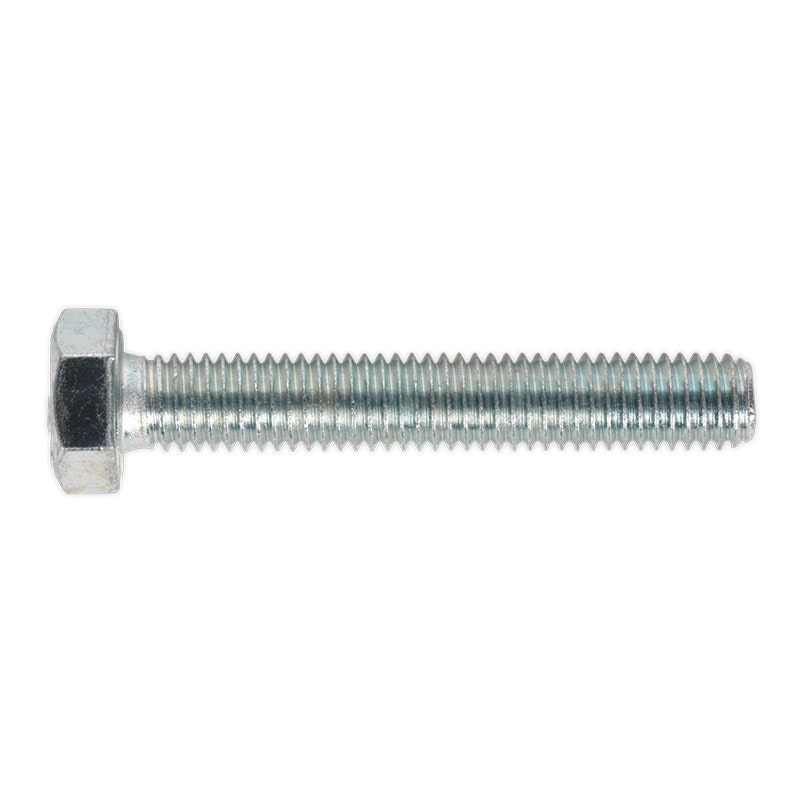 Sealey SS850 HT Setscrew M8 x 50mm 8.8 Zinc Pack of 50