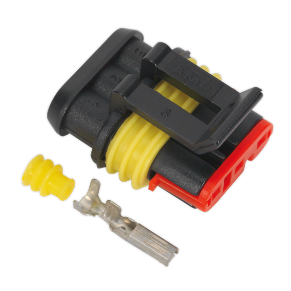 Sealey SSC3F Superseal Female Connector 3-Way Pack of 5