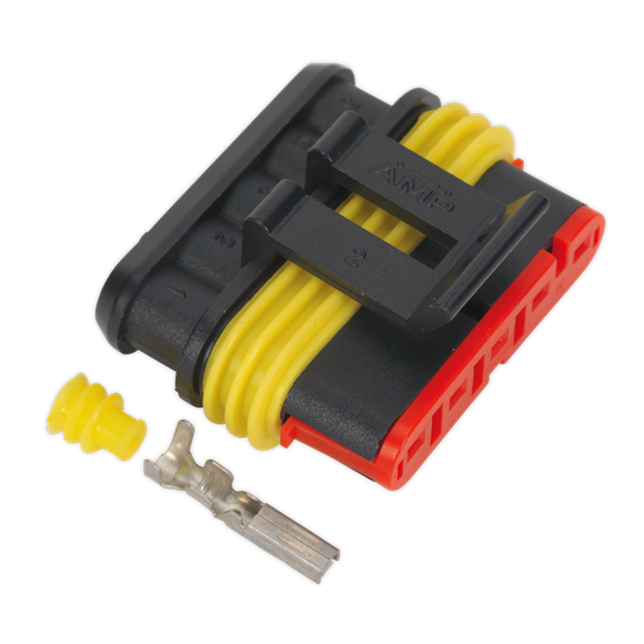 Sealey SSC5F Superseal Female Connector 5-Way Pack of 3