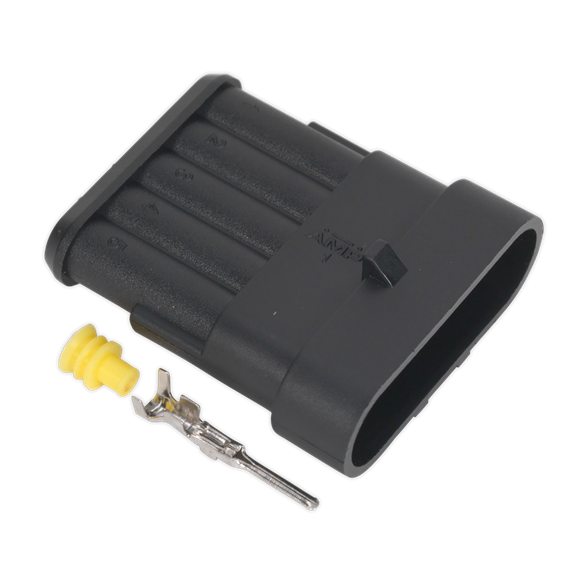 Sealey SSC5M Superseal Male Connector 5-Way Pack of 3
