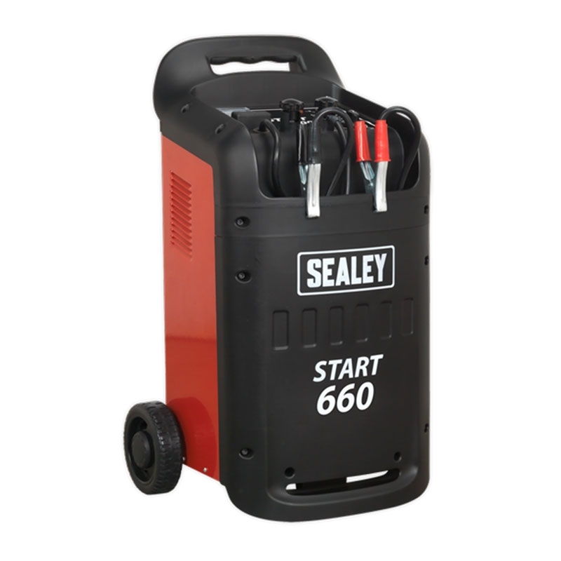 Sealey START660 Starter/Charger 660/100Amp 12/24V 230V