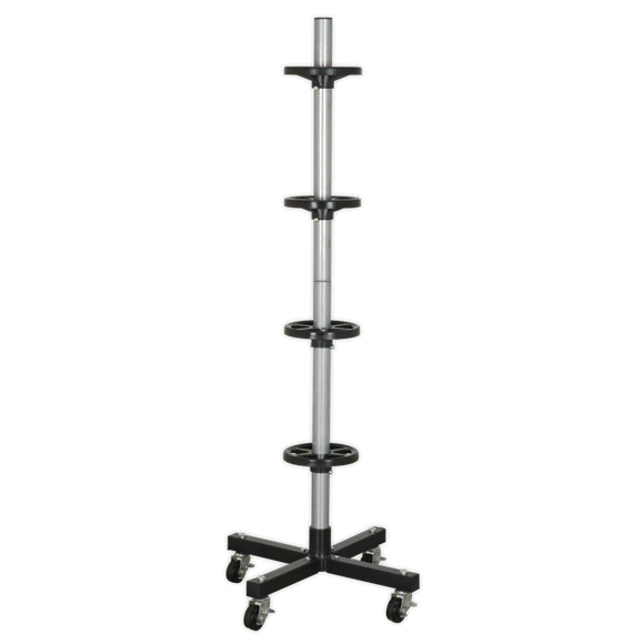Sealey STR004 Wheel Storage Trolley 100kg Capacity