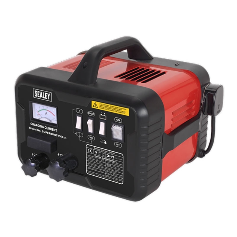 Sealey SUPERBOOST160 Starter/Charger 160/30Amp 12/24V 230V
