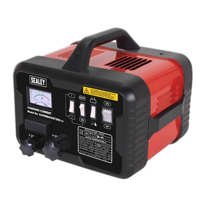 Sealey Starter/Charger 200/45Amp 12/24V 230V