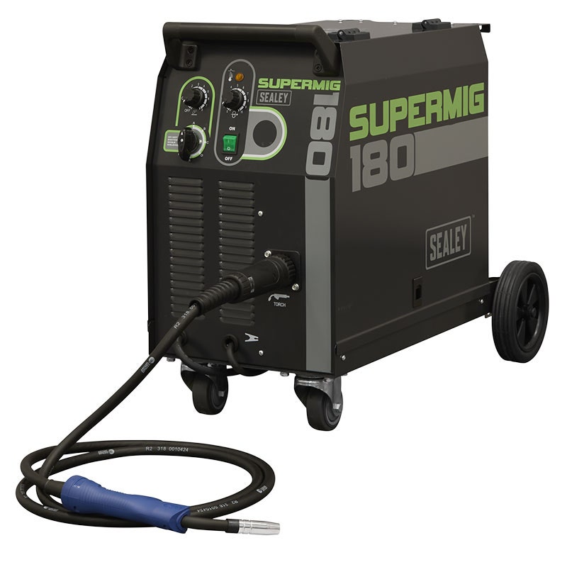 Sealey SUPERMIG180 Professional MIG Welder 180A 230V with Binzel Euro Torch