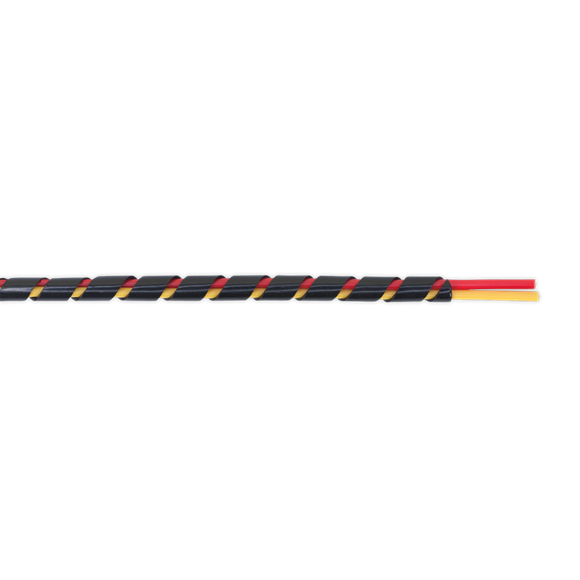 Sealey SWS48 Spiral Wrap Cable Sleeving Ø4-8mm 10m