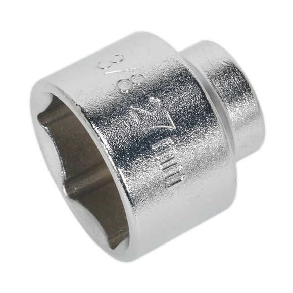 Sealey SX112 Low Profile Oil Filter Socket 27mm 3/8