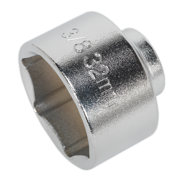 Sealey SX113 Low Profile Oil Filter Socket 32mm 3/8