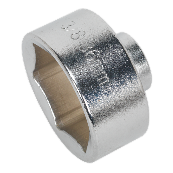 Sealey SX114 Low Profile Oil Filter Socket 36mm 3/8