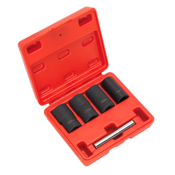Sealey SX201 Locking Wheel Nut Removal Set 5pc 1/2