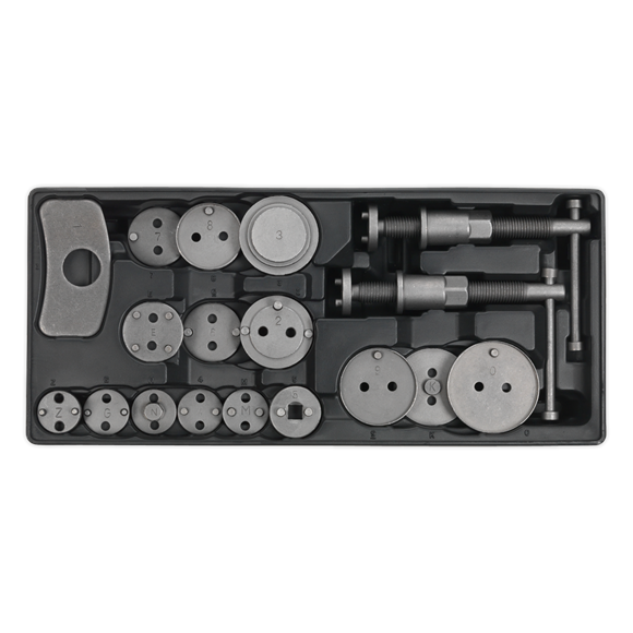 Sealey TBT27 Tool Tray with Brake Wind-Back Tool Kit 18pc