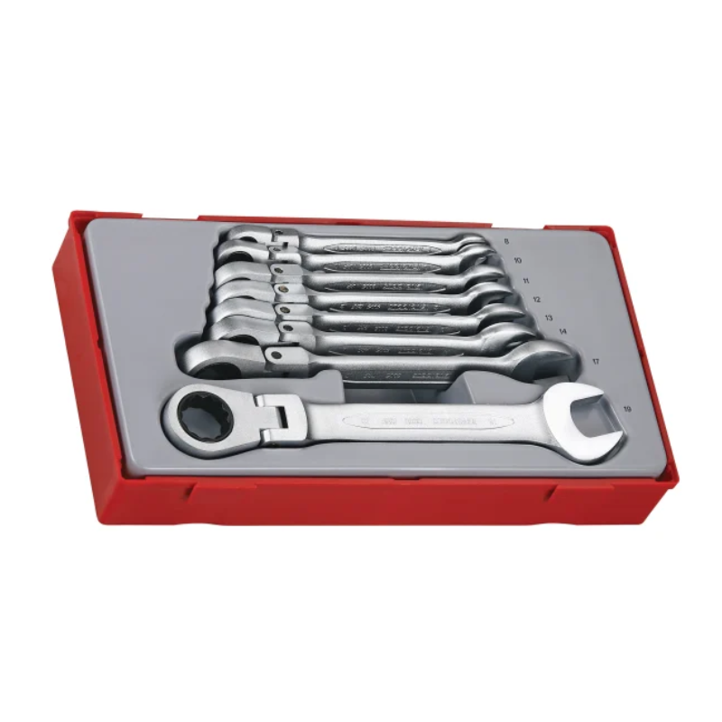 Teng TT6508RF Flexible Ratchet Spanner Set, 8 Piece