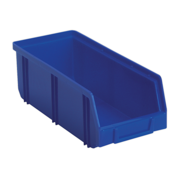 Sealey TPS2D Plastic Storage Bin Deep 105 x 240 x 85mm - Blue Pack of 28