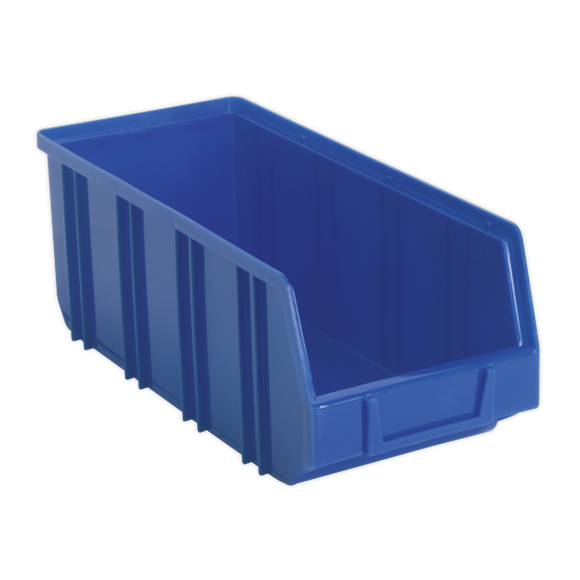 Sealey TPS3D Plastic Storage Bin Deep 145 x 335 x 125mm Blue Pack of 16
