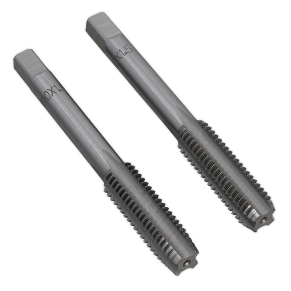 Sealey TSM10 Tap Set 2pc (Taper & Plug) M10 x 1.5mm