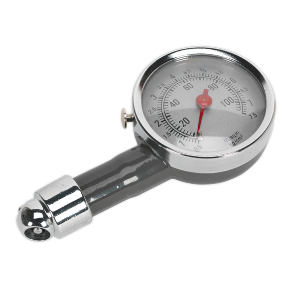 Sealey TSTPG43 Dial Type Pressure Gauge 0-100psi