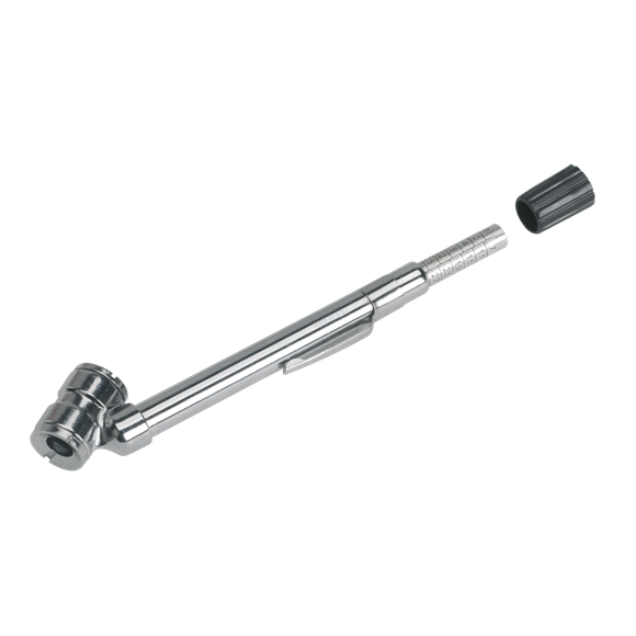 Sealey TSTPG8 Universal Deluxe Tyre Pressure Gauge with Pocket-Clip 6-50psi