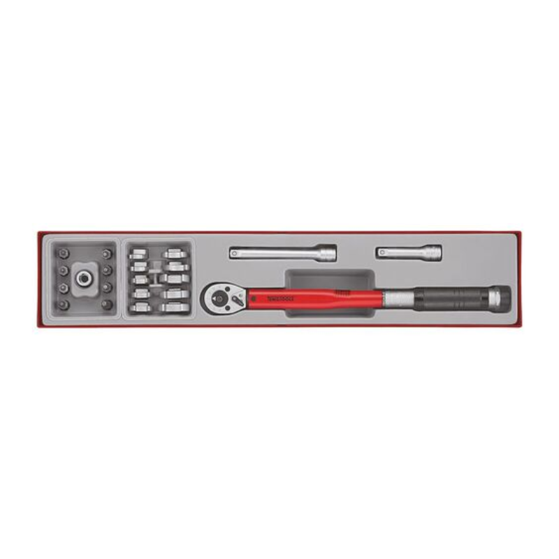 Teng TTX3892 Torque Wrench Set, 22 Piece - 3/8in Drive