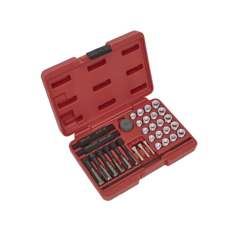 Sealey VS311 Glow Plug Thread Repair Set 33pc