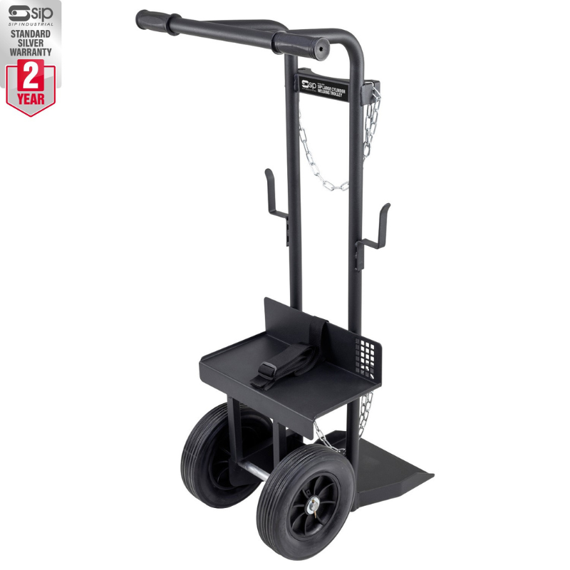 SIP 05719 Large Cylinder Welding Trolley