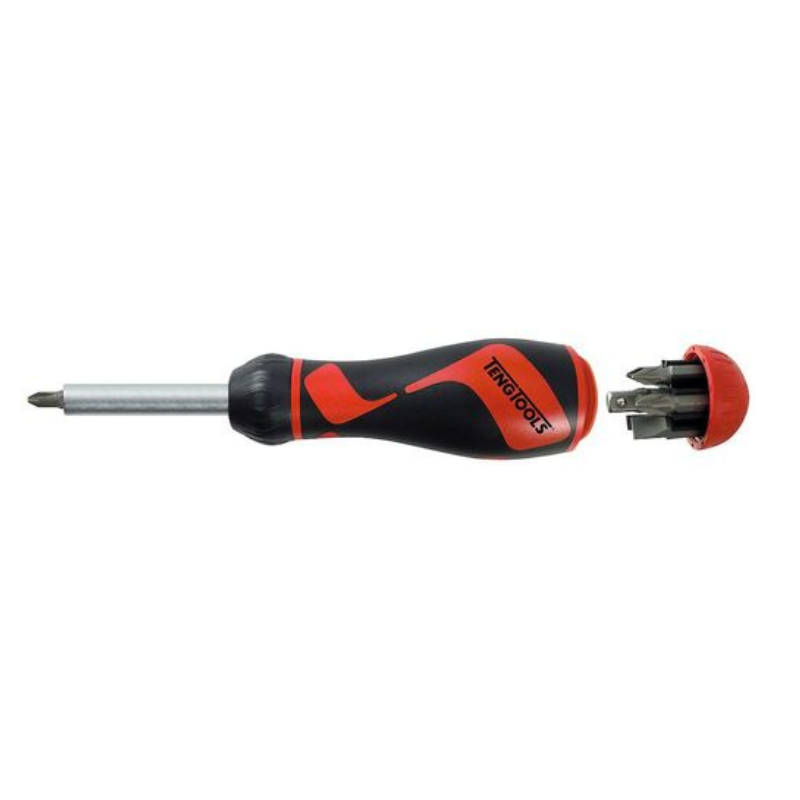 Teng MDR908 Ratchet Driver & Bit Set of 6
