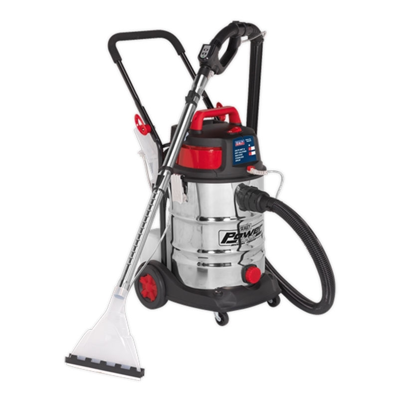 Sealey VMA915 Valet Machine Wet & Dry 30L Stainless Drum