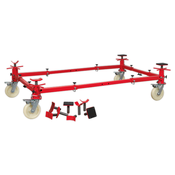 Sealey VMD002 Vehicle Moving Dolly 4 Post 900kg