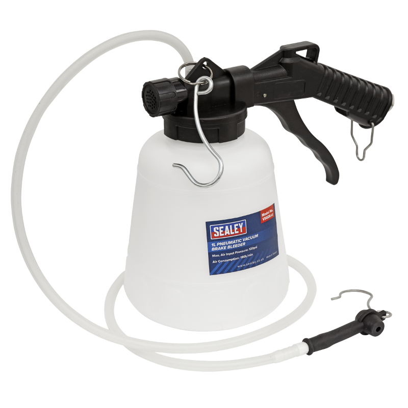 Sealey VS020 Brake & Clutch Bleeder Vacuum Type 1L
