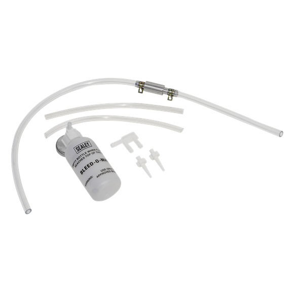 Sealey VS02011 Brake Bleeder Set with Container