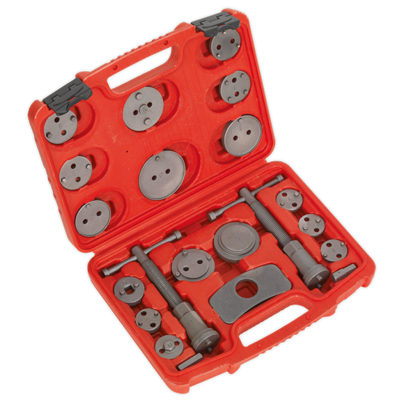 Sealey VS0282 Brake Piston Wind-Back Tool Kit 21pc