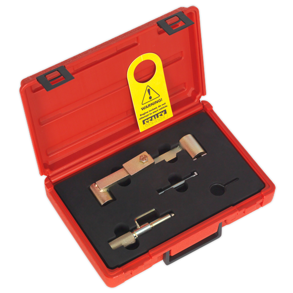 Sealey VS4387 Petrol Engine Timing Tool Kit - for Ford, Volvo 1.6, 1.8, 2.0, 2.3, 2.4, 2.5, 2.9 - Belt Drive