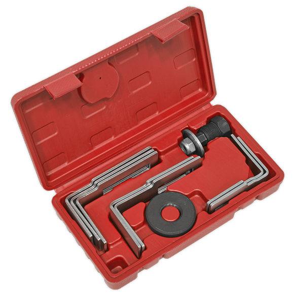 Sealey VS6421 Fuel Tank Sender Spanner Set 9pc 24mm Hex Drive