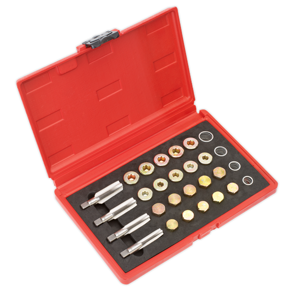 Sealey VS660 Drain Plug Thread Repair Set