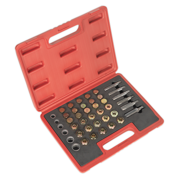 Sealey VS661 Oil Drain Plug Master Thread Repair Set