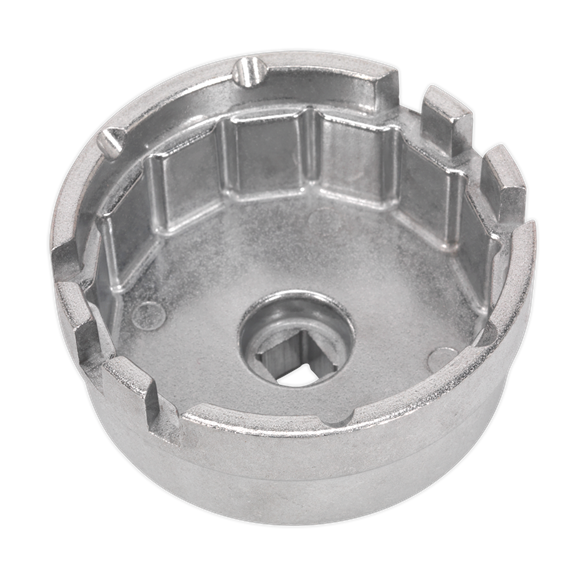 Sealey VS7111 Oil Filter Cap Wrench Ø64.5mm x 14 Flutes - Toyota