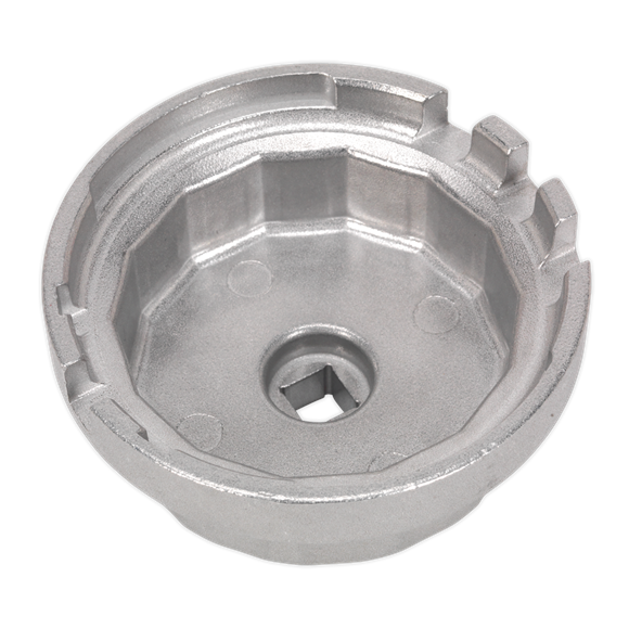 Sealey VS7112 Oil Filter Cap Wrench Ø64.5mm x 14 Flutes - Lexus/Toyota