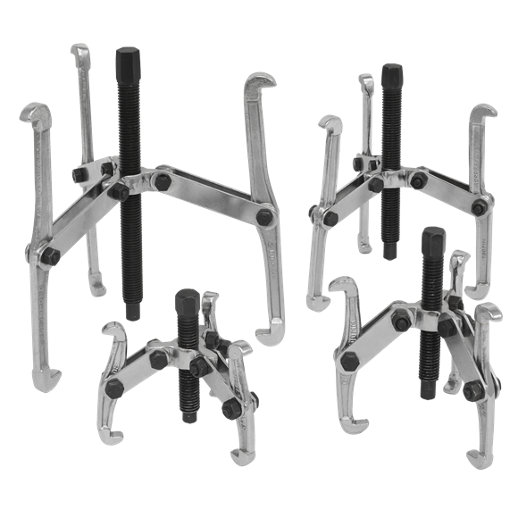 Sealey VS95 Triple Leg Gear Reversible Puller Set 4pc